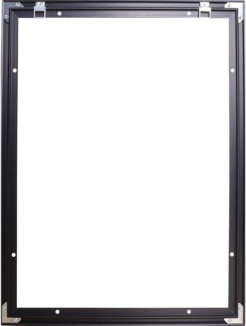 Podronale 16x20 Canvas Frame，3/4" Canvas Frame for 0.6"-0.9" Depth Canvas Painting (Black,1PCS) - Image 3